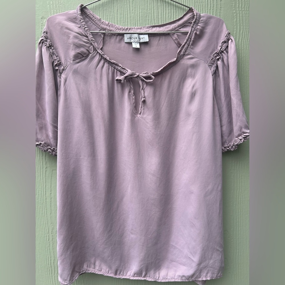 Amour Vert Dusty Pink Blouse